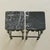 French Black Marble + Metal Side Table, 1950s - 2 Available For Sale - Image 9 of 18