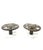 Victorian Early 20th Century Victorian Ornate Cast Iron Round Knobs Hardware - Set of 2 For Sale - Image 3 of 9