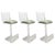 Set of Three Vintage Lucite Bar Stools, Newly Upholstered Seat For Sale - Image 13 of 13