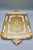 A generously scaled Florentine-style gilt tray, made in Italy. Crafted in wood with a richly antiqued gold finish, this...