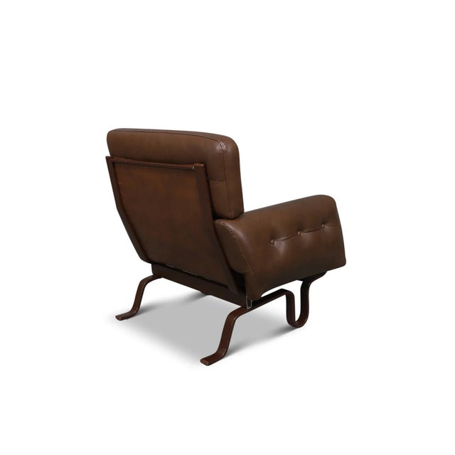 1950s Floating Design Lounge Chair By Eric Sigfrid Persson For Sale - Image 5 of 7
