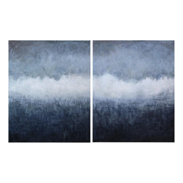 Janise Yntema "Turning the Wheel" Paintings - a Pair For Sale