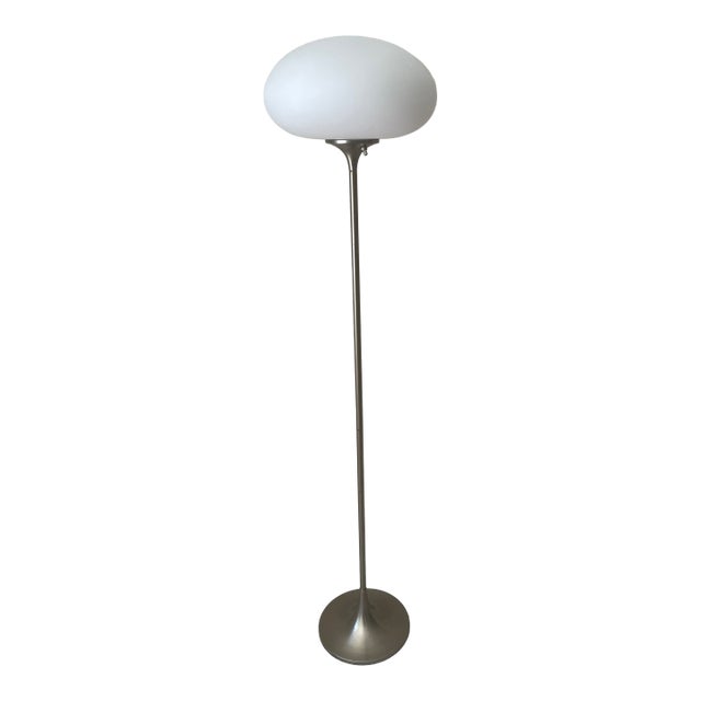 Mid Century Mushroom Floor Lamp by Bill Curry for Laurel For Sale