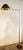 Height-Adjustable and Extendable Floor Lamp with Gold Lampshade For Sale - Image 15 of 18