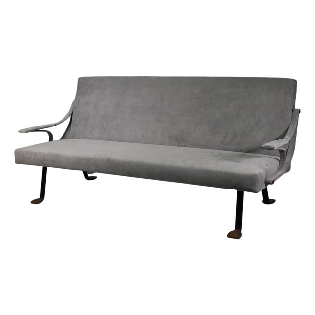 Digamma Sofa by Ignazio Gardella for Gavina for Saporiti Italia, Italy, 1957 For Sale