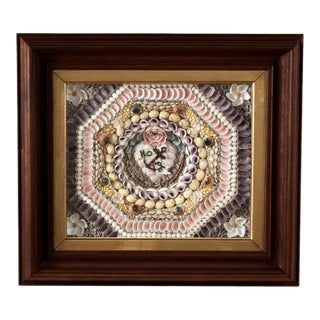 British Colonial West Indies Style Sailors Valentine For Sale