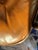 Vintage Charles Pollock for Knoll Brown Leather Desk Chair For Sale - Image 10 of 18