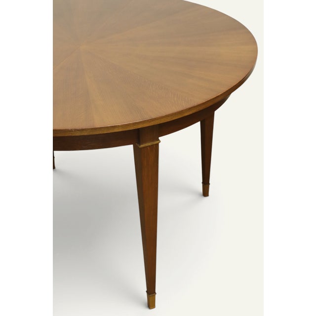 Art Deco Neo-Classical Style Mahogany Dining Table, 1940 For Sale - Image 11 of 16
