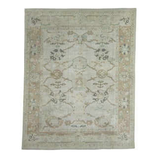 Oushak Rug 8'2" x 10'4" #17866 For Sale