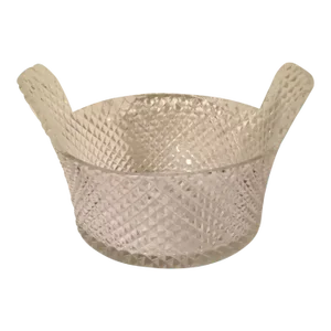 19th Century American Brilliant Cut Crystal Glass Bowl