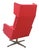 Metal Red Leatherette Swivel Armchair, 1970s For Sale - Image 7 of 14