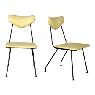 Mid-Century Modern Salterini Neva-Rust Patio Dining Chairs - A Pair For Sale