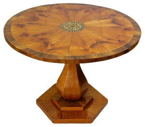 Biedermeier 19th Century Cherrywood Dining Table, Austria, 1830s