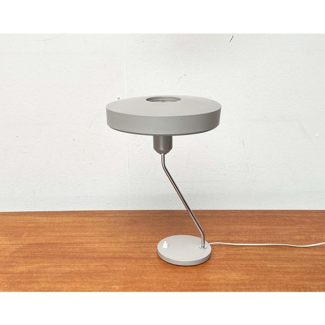 Mid-Century Modern Dutch Model Romeo Minimalist Table Lamp by Louis Kalff for Philips, 1960s For Sale - Image 11 of 18