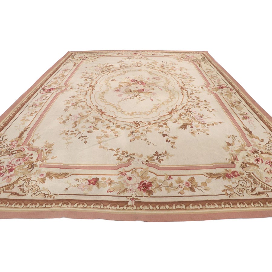 ラグ・カーペット vintage rug, 219 Aubusson Vintage French Aubusson Rug, 09'00 X 12'02 | Chairish vintage rug