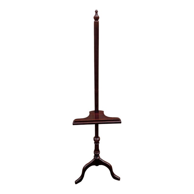Vintage Wooden Easel / Cherry Finish Adjustable Tripod Painting Easel/Wood Art Easel For Sale