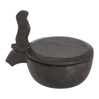 1910s Wooden Spice Container For Sale