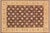 Shabby Chic Oriental Ziegler Aubergine/Beige Wool Rug - 9'0'' X 12'0'' For Sale - Image 9 of 10