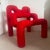 Red Red Ekstrem Lounge Chair by Terje Ekstrom, 1980s For Sale - Image 8 of 8