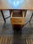 1960s Romanian Mid-Century Modern Teak Space Saver Dining Table With Four Hidden Nesting Chairs For Sale - Image 12 of 17