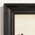 Indian Mid 20th Century France Brown Wood Painting For Sale - Image 3 of 15