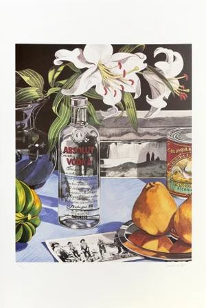 Absolut Statehood: Oregon, Sherrie Wolf Lithograph