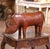 Mid 20th Century Mid-Century English Leather Rhino Footstool Attributed to Dimitri Omersa For Sale - Image 5 of 8