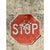 Vintage Gunshot Stop Sign For Sale - Image 10 of 12