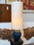 West Elm West Elm Ceramic Table Lamp With Elongated Lamp Shade For Sale - Image 4 of 12