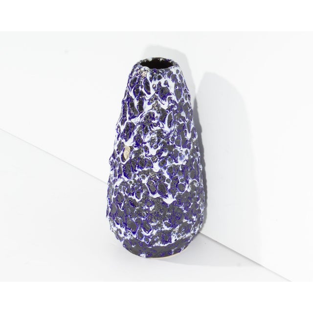Es Keramik West German Fat Lava Ceramic Vase For Sale - Image 4 of 8