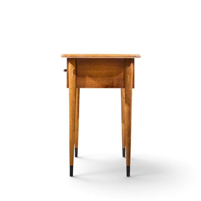 Mid 20th Century Lane Acclaim Mid Century Walnut Console Table For Sale - Image 5 of 9