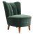 Wood Swedish Cabinetmaker Cocktail Chair with Velvet, 1940s For Sale - Image 7 of 7
