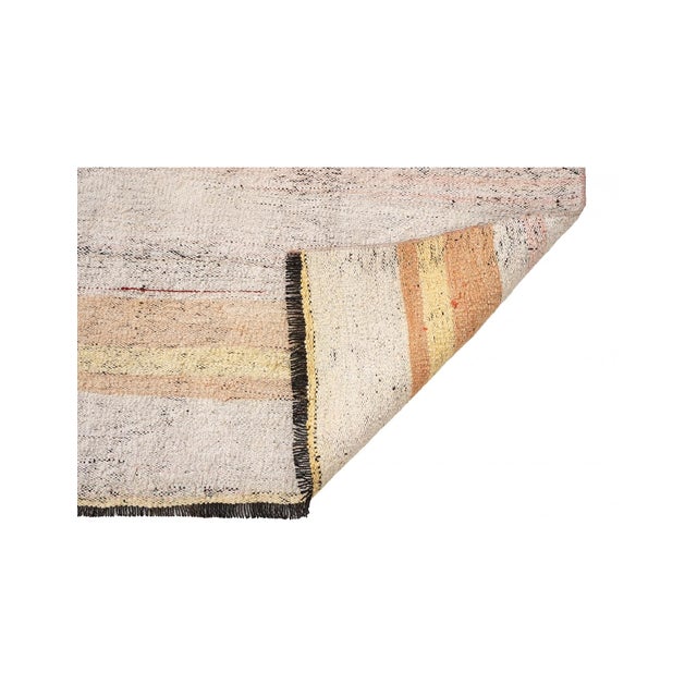 Vintage Decorative Turkish Kilim Rug - 3`1″ X 5`2″ For Sale - Image 4 of 6