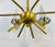 Gold Mid-Century Modern Style 6 Lights Sputnik Chandelier For Sale - Image 8 of 11