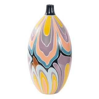 Bramwell Porcelain Vase- Tall For Sale