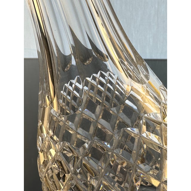 Waterford Comeragh Cordial Decanter – Irish Crystal Diamond Cut – Star Stopper – Vintage 1970s For Sale - Image 12 of 12