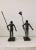 Antique European Medieval Knight Iron Figures - a Pair For Sale - Image 11 of 11