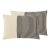 Pair of Studio a Home Striped Beaded Lumbar Pillows For Sale