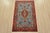 Farmhouse Qom Rug 2’7” X 4’2” Blue Wool Vintage Traditional Hand-Knotted Carpet For Sale - Image 3 of 10