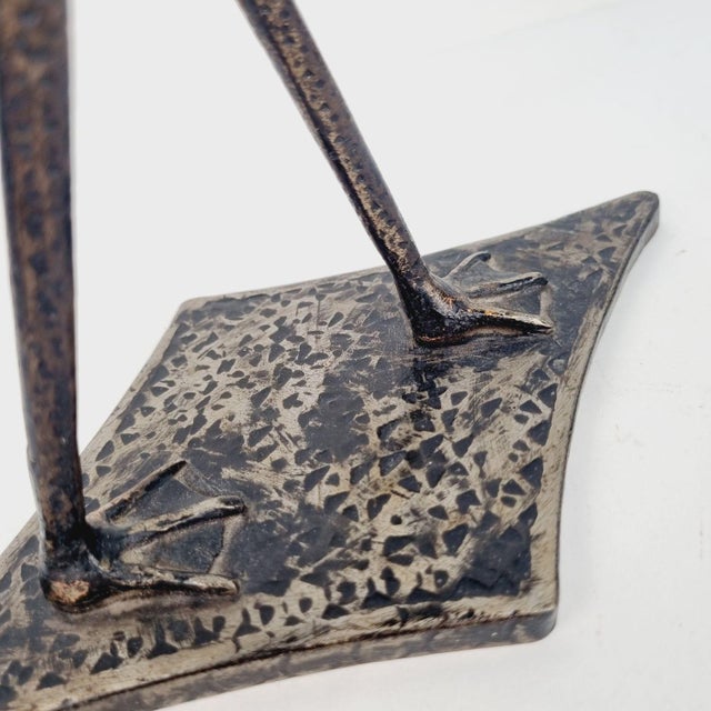 Crane Bird Sculpture, 1970s For Sale - Image 10 of 14