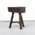 Brown Rustic Farmhouse Wabi Sabi Oak Chopping Block or Side Table For Sale - Image 8 of 12