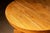 Brown Vintage Oak Mission Rolling Dining Table For Sale - Image 8 of 10
