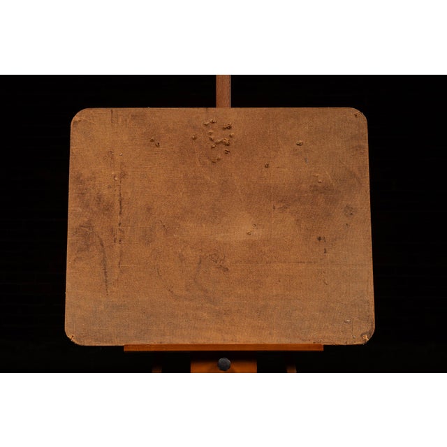 Vintage "Chick Bed" Poultry Litter Chalkboard Store Display Sign For Sale In Chicago - Image 6 of 7