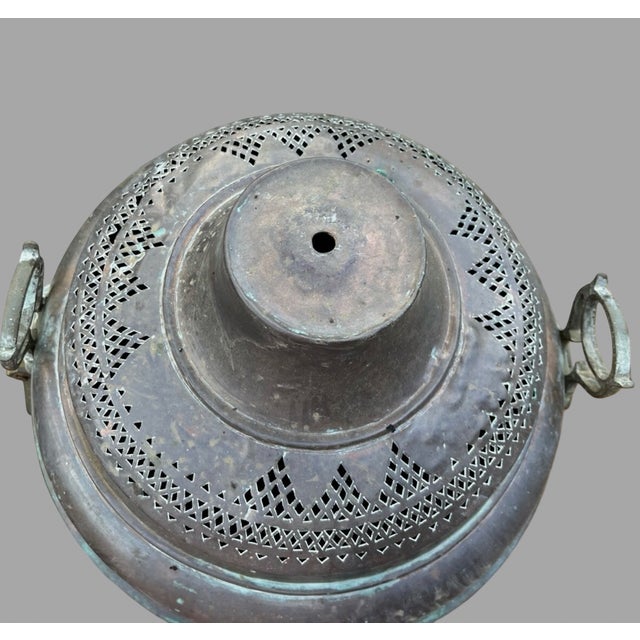 Antique Incense Burner, Also Known as a Censer or Brazier For Sale - Image 10 of 17