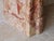 Antique French Boudin Mantelpiece in Brèche De Montmeyan Marble, 1800s For Sale - Image 14 of 15