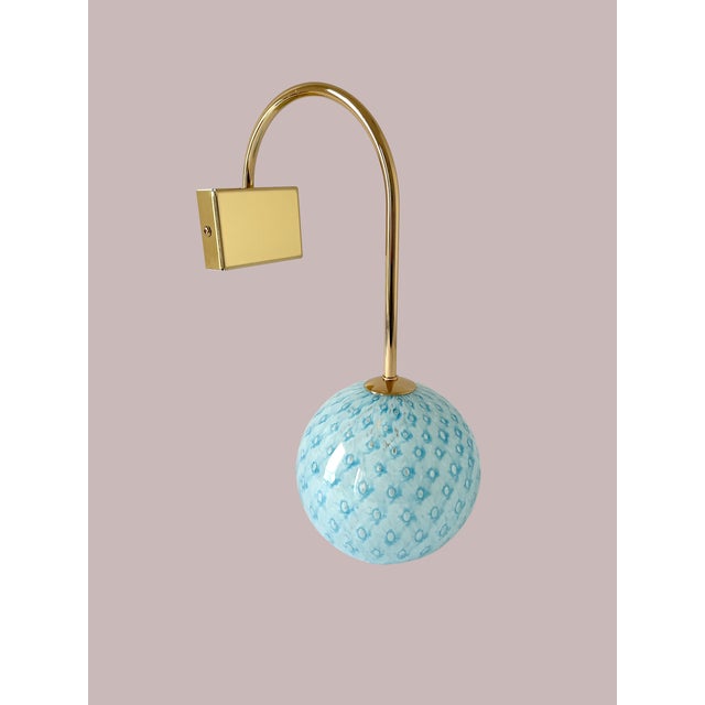 Glass Macrame T25 Murano Table Lamp from La Murrina, 1990s For Sale - Image 7 of 17