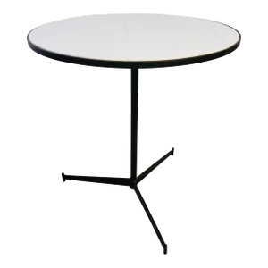Early Paul MC Cobb Iron and Glass Cigarette Table