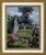 Antonio Celli, Garden, Oil on Canvas, Framed For Sale - Image 6 of 6