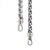 Metal Unisex David Yurman Classic Wheat 8mm Silver & 14k Yellow Gold Chain Necklace For Sale - Image 7 of 8