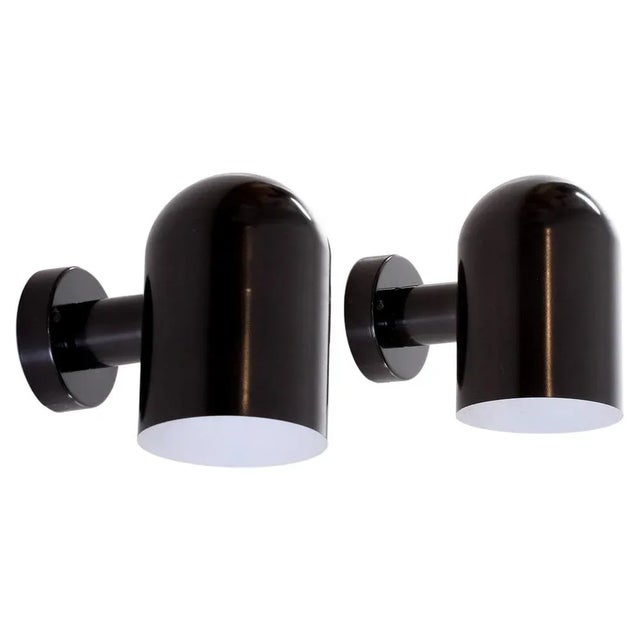 Set of 6 available. Can be installed for outdoor use. Produced by Fagerhults Belysning, Sweden, 1980s. This piece is...